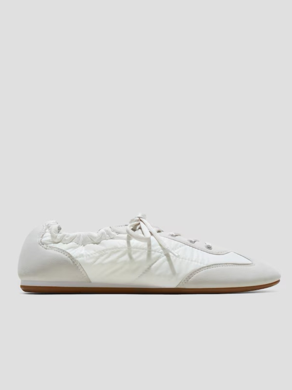 Vivaia sneakerina jogger re-nylon yancy white smoky gray 9 - Picture 3 of 3